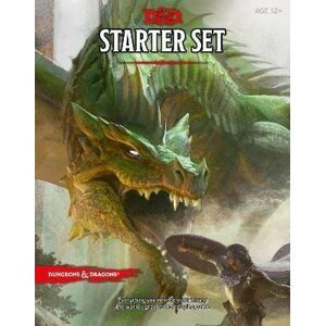 Dungeons & Dragons Starter Set (Six Dice, Five Ready-to-Play D&D Characters With Character Sheets, a Rulebook, and One Adventure): Fantasy Roleplaying Game Starter Set - & Dragons Dungeons