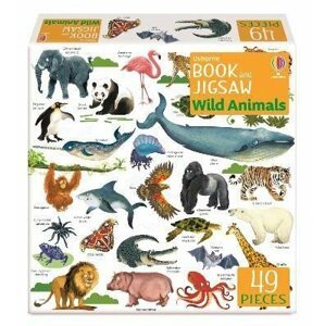 Usborne Book and Jigsaw Wild Animals - Sam Smith