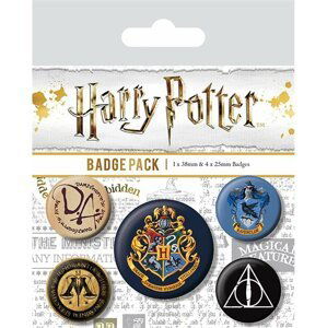 Harry Potter Bradavice - set odznaků - EPEE Merch - Pyramid