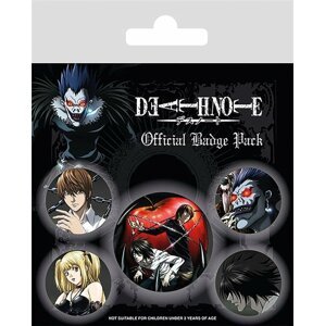 Death Note - set odznaků - EPEE