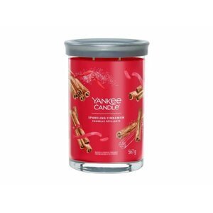 YANKEE CANDLE Sparkling Cinnamon svíčka 567g / 2 knoty (Signature velký)