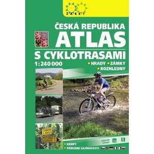 Atlas ČR s cyklotrasami 1:240 000 (2023)