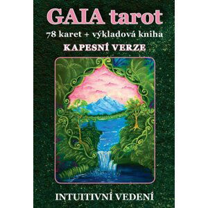 GAIA tarot - Kapesní verze (78 karet + výkladová kniha) - Veronika Kovářová