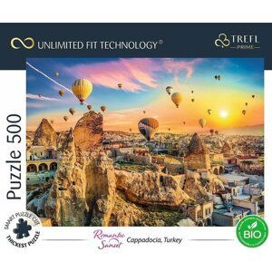 Trefl Puzzle UFT Romantic Sunset: Kappadokie, Turecko 500 dílků