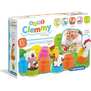 Soft Clemmy Hrací sada Zvířátka z farmy - Clementoni