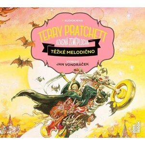 Těžké melodično - 2 CDmp3 (Čte Jan Vondráček) - Terry Pratchett