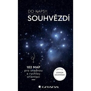 Souhvězdí Do kapsy 102 map hvězdné oblohy - Hermann-Michael Hahn