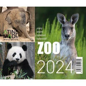 Kalendář 2024 Zoo, stolní, týdenní, 150 X 130 mm