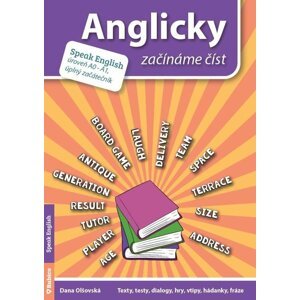 Anglicky začínáme číst (A0-A1) úplný začátečník - Dana Olšovská