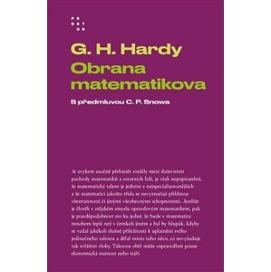 Obrana matematikova - Godfrey Harold Hardy