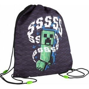 Gym bag pytlík Minecraft Creeper - EPEE Merch - Amscan