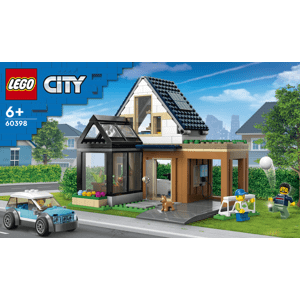 LEGO® City 60398 Rodinný dům a elektromobil - LEGO® City