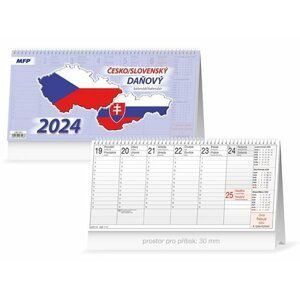 Česko/slovenský 2024 - stolní kalendář