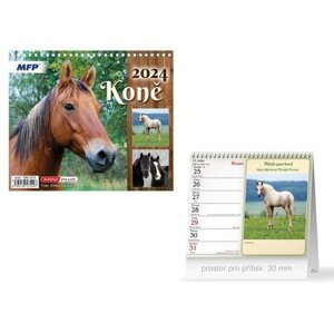 Mini Koně 2024 - stolní kalendář
