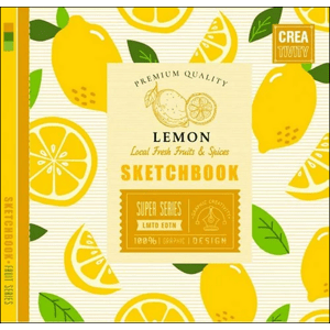 Sketchbook LEMON 20 x 20 cm