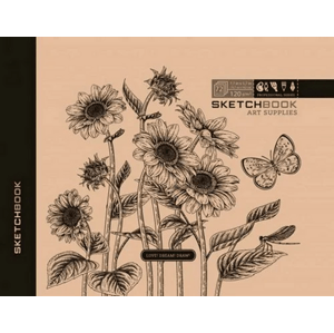 Sketchbook KRAFT MEADOW 19,7 x 14,5 cm
