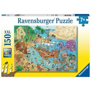 Ravensburger Puzzle - Piráti 150 dílků