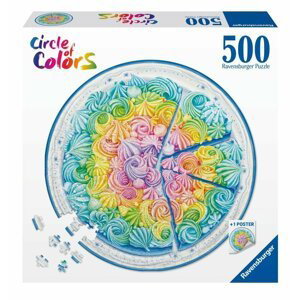 Ravensburger Puzzle - Duhový dort 500 dílků