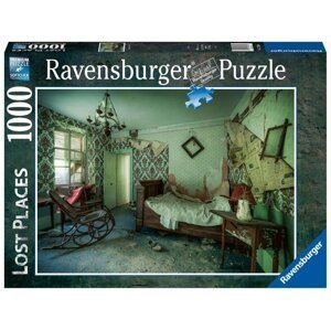 Ravensburger Puzzle Ztracená místa - Zelená ložnice 1000 dílků
