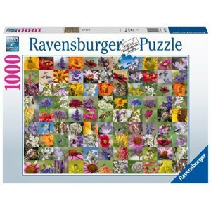 Ravensburger Puzzle - Včely na květinách 1000 dílků