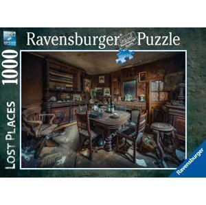 Ravensburger Puzzle Ztracená místa - Opuštěná jídelna 1000 dílků