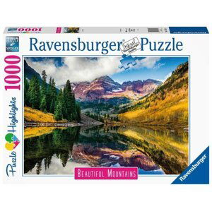 Ravensburger Puzzle Dechberoucí hory - Aspen, Colorado 1000 dílků