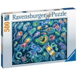 Ravensburger Puzzle - Medúzy 500 dílků