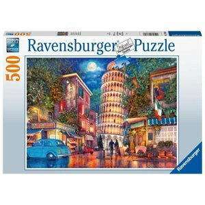 Ravensburger Puzzle - Uličky v Pise 500 dílků
