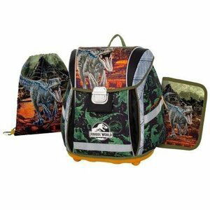 Oxybag školní set 3 dílný premium light - Jurassic World