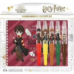 Harry Potter - Set s foukacími fixy a notesem