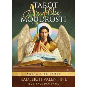 Tarot andělské moudrosti - Kniha a 78 karet (lesklé) - Radleigh Valentine