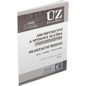 ÚZ 1542 Archivnictví a spisová služba, Skartační řízení