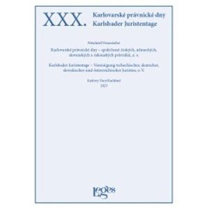 XXX. Karlovarské právnické dny - Vladimír Zoufalý