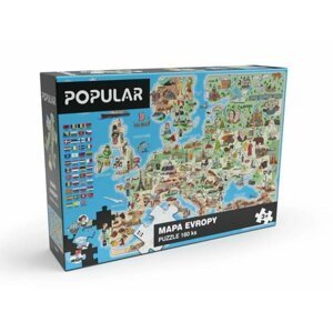 Popular Puzzle Mapa Evropy 160 dílků