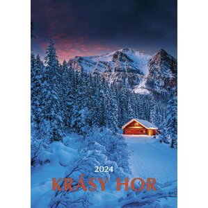 Kalendář 2024 Krásy hor, nástěnný