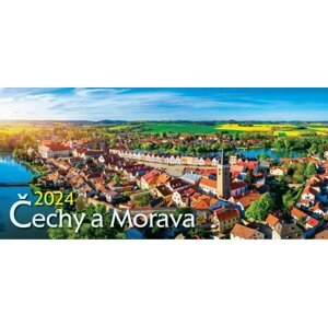 Kalendář 2024 Čechy a Morava, stolní