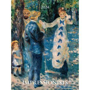 Kalendář 2024 Impressionists, nástěnný