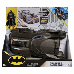 Batman batmobile s figurkou 10 cm - Spin Master Fur Fluff