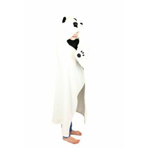 Cozy Noxxiez deka s kapucí a kapsami - Panda
