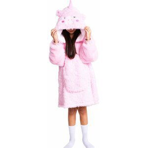 Cozy Noxxiez mikinová deka pro děti 7-12 let - Jednorožec