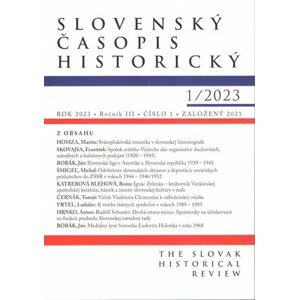 Slovenský časopis historický  1/2023