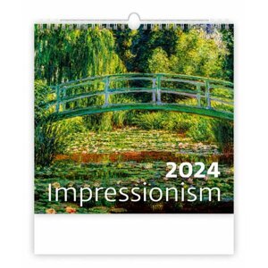 Kalendář nástěnný 2024 - Impressionism