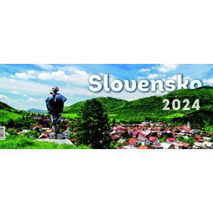 Slovensko 2024 - stolový kalendár