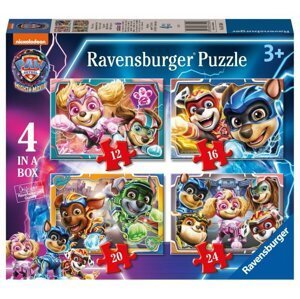 Ravensburger Puzzle - Tlapková patrola ve velkofilmu 4v1