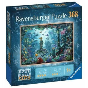 Ravensburger Puzzle Exit KIDS - Potopená Atlantida 368 dílků