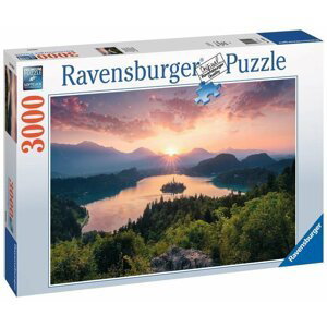 Ravensburger Puzzle - Jezero Bled, Slovinsko 3000 dílků