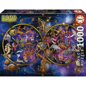Puzzle svítící Souhvězdí 1000 dílků