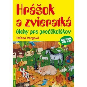 Hrášok a zvieratká – úlohy pre predškolákov - Taťána Vargová