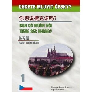 Chcete mluvit česky? Vietnamsky a Čínsky - pracovní sešit - Elga Čechová, Helena Remediosová