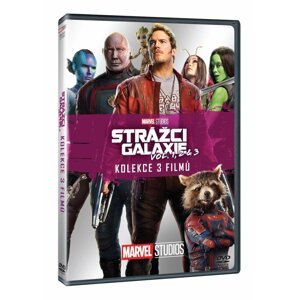 Strážci Galaxie kolekce 1.-3. (3DVD)